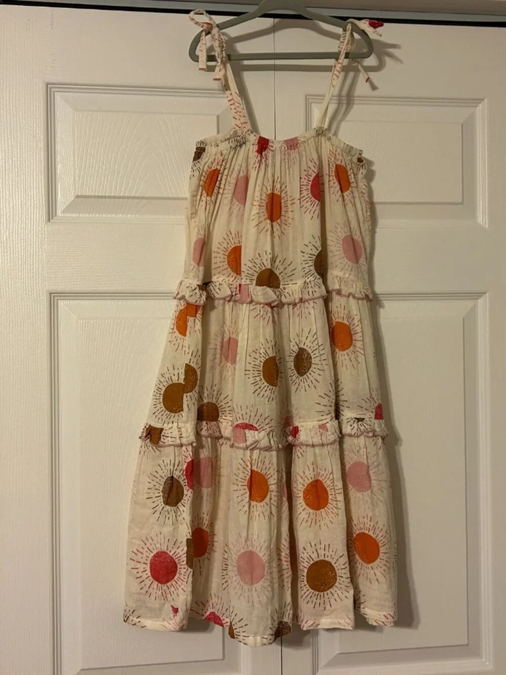 Girls PINK CHICKEN New York Sz 8Y Multi-Color Sunrise Garden Dress